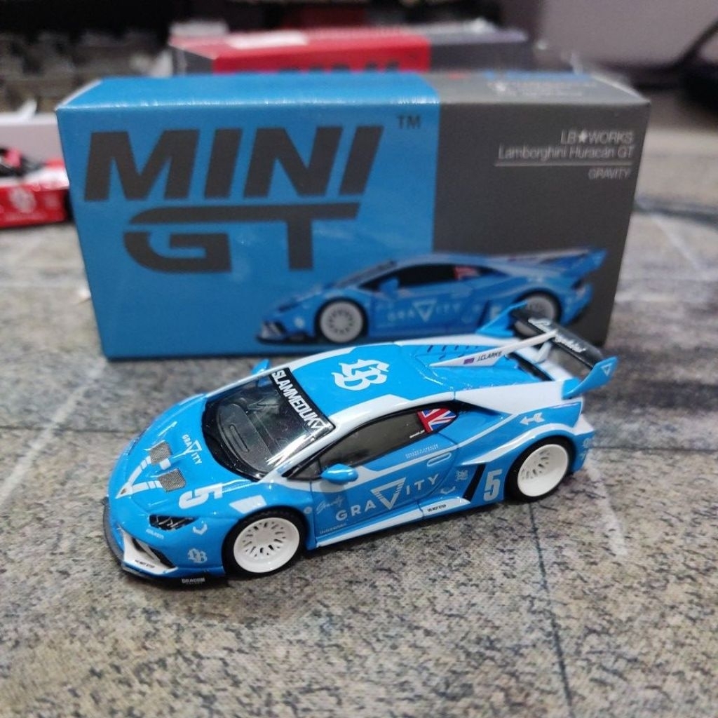 MINI GT #1055 LBWK LAMBORGHINI HURACAN GT GRAVITY
