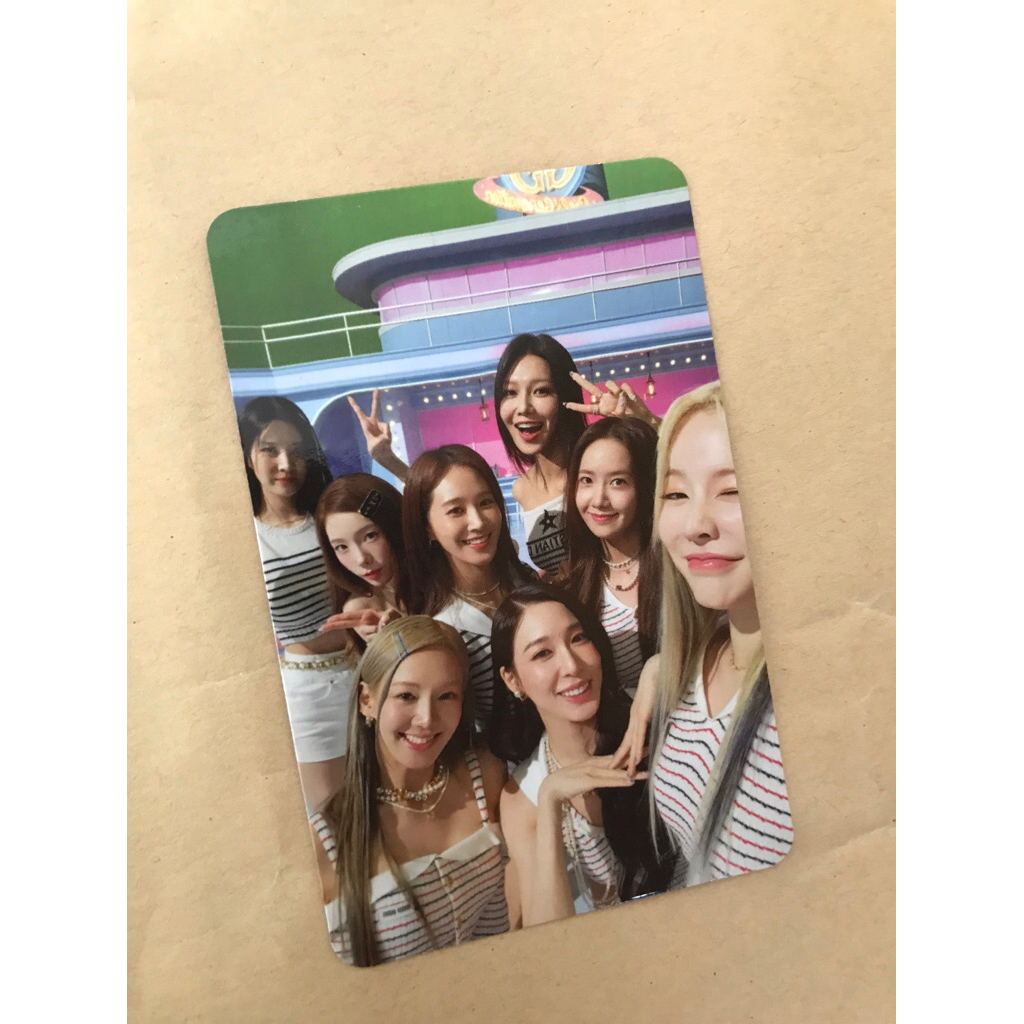 PC PHOTOCARD SNSD/GIRLS GENERATION OFFICIAL