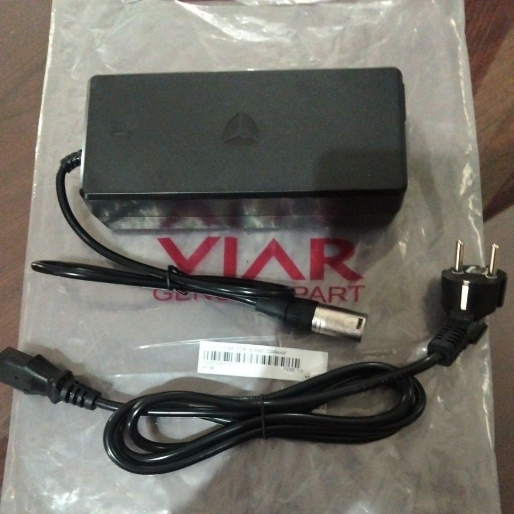 Charger Batrei Sepeda Listrik Caraka ORIGINAL VIAR
