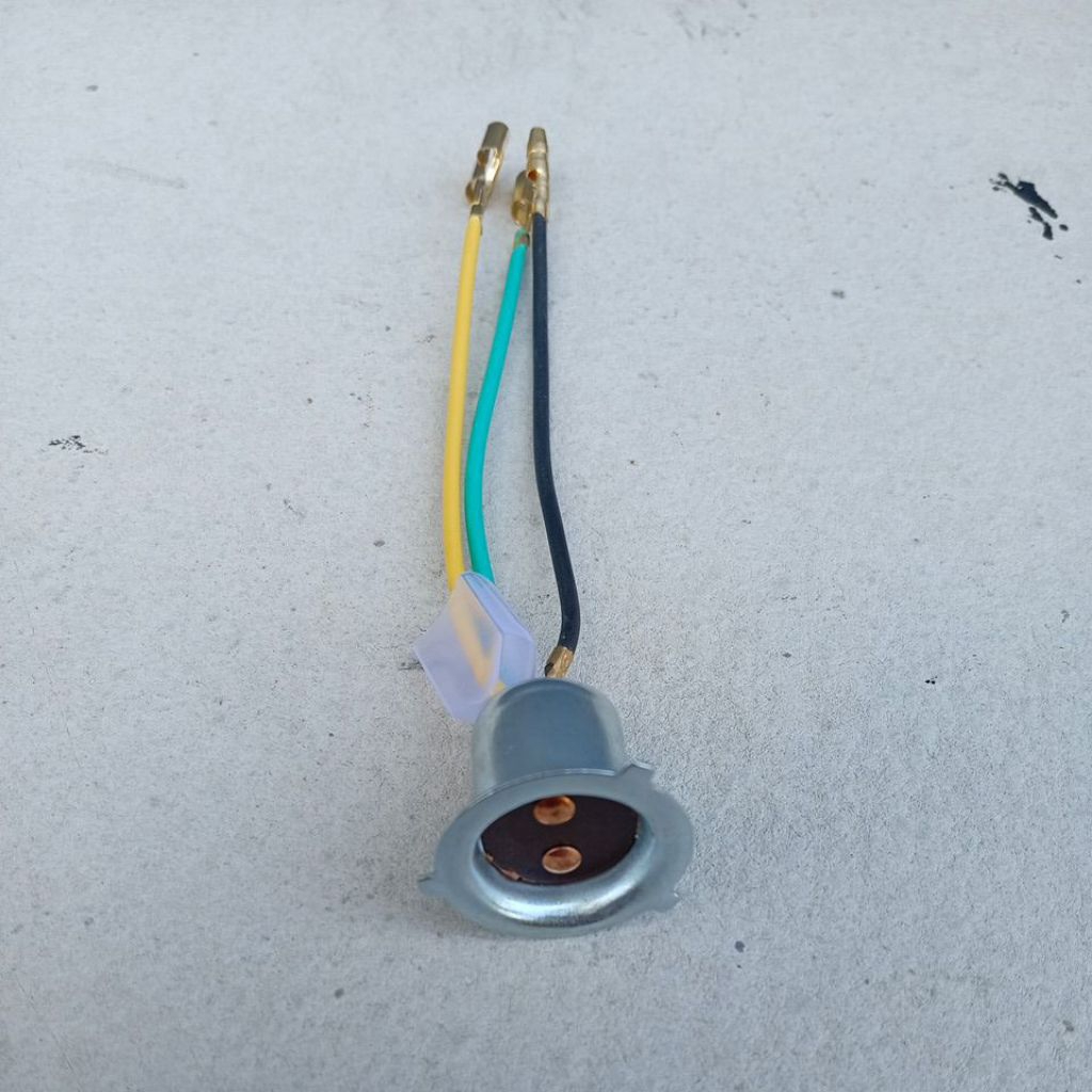 fiting lampu soket lampu depan mio