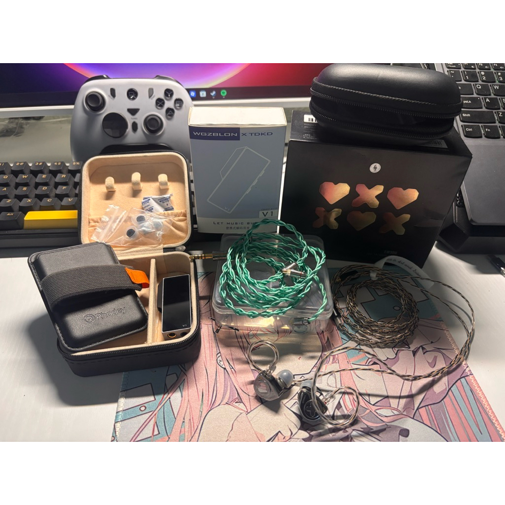 headset iem 1 set up simgot ew300