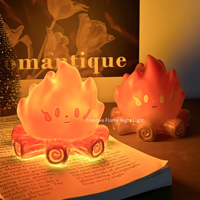 BEST DEALS EYRE LAMPU MALAM KARTUN API UNGGUN LED LAMPU LILIN ELEKTRONIK HIAS KAMAR TIDUR DEKORASI