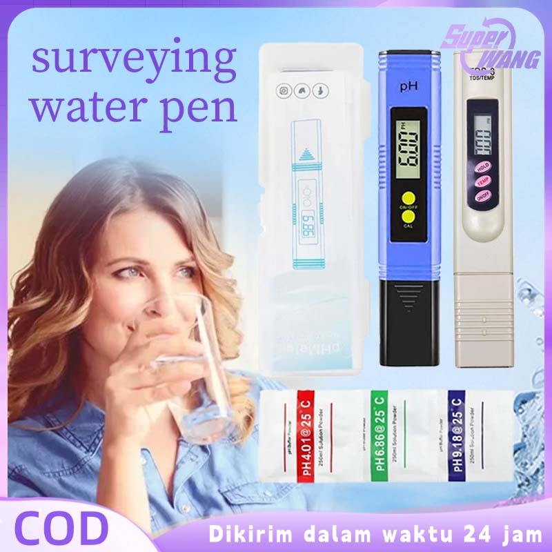 Alat Pengukur TDS Dan PH Air PH Meter Hidroponik Alat Ukur TDS Dan PH Air Alat PH Air