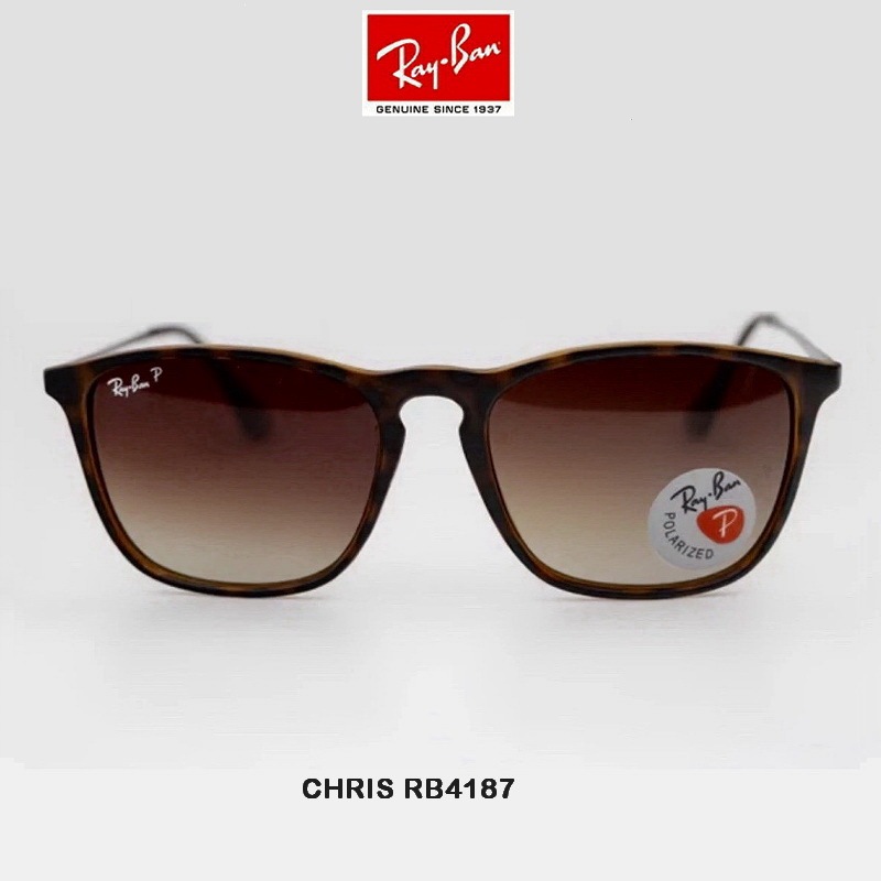 Kacamata Ray-Ban chris rb4187 Tortoise