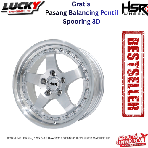 Velg Mobl Terios Civic XTrial Innova Dll HSR BOB R17 Velg Celong HSR ORIGINAL