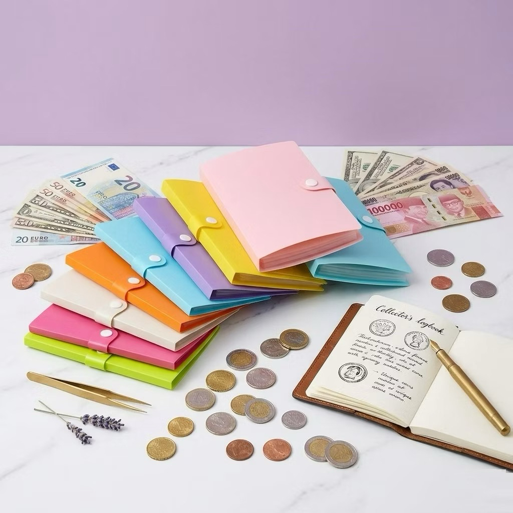 Album Uang Kertas Mini - Map Menabung - Portable Cash Holder (pcs)