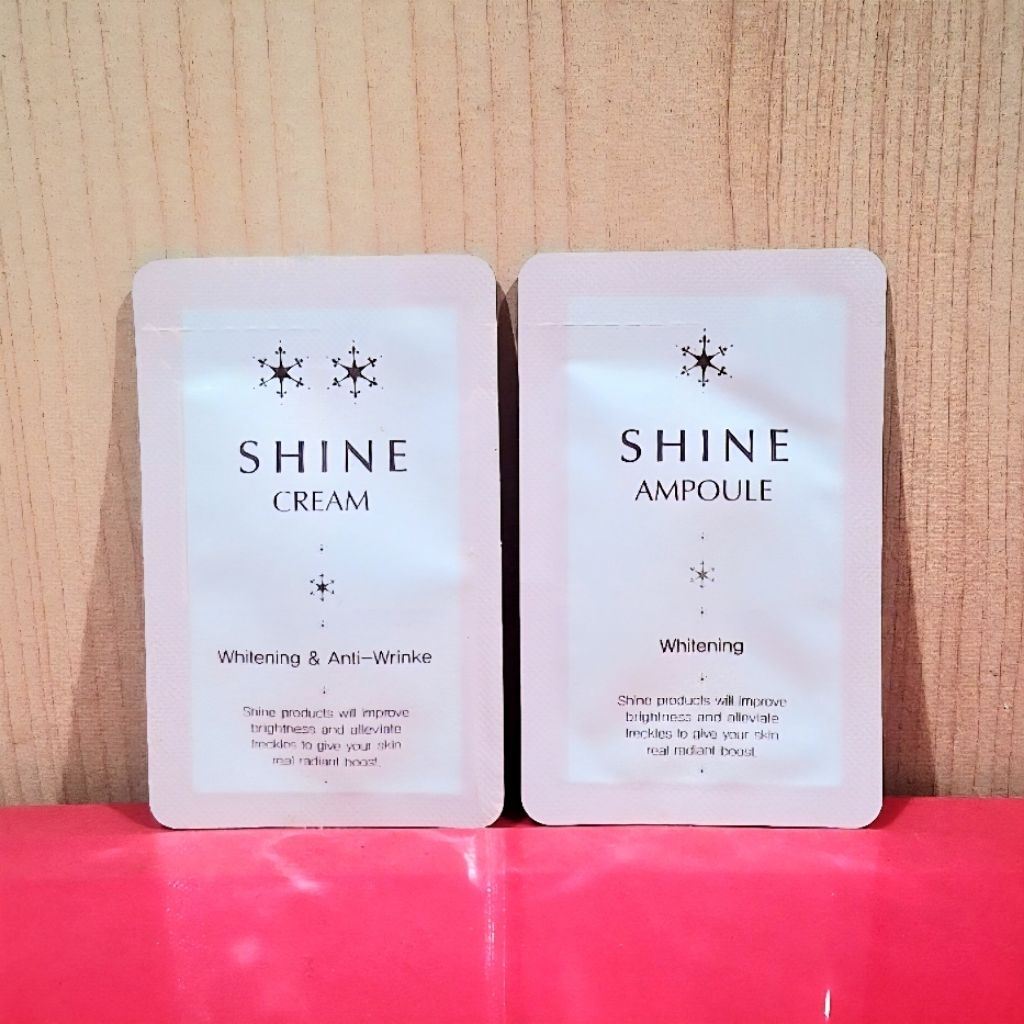 Jutanhak SHINE Cream/Ampoule/Astringent/Toner Whitening & Anti Wrinkle Korea (sachet/sample)
