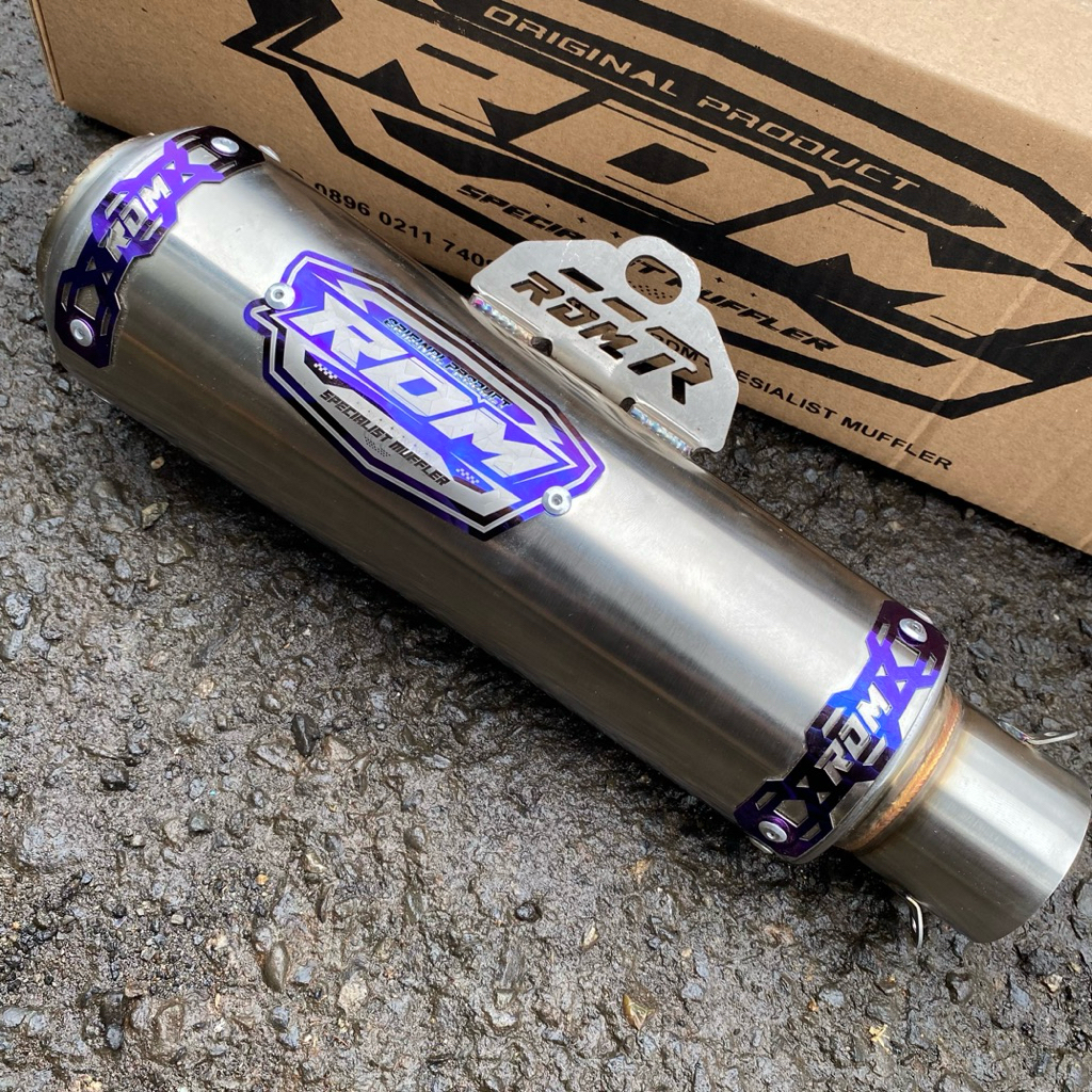 Knalpot Bujel bulet CB GL MP TIGER Original RDM SPESIALIST MUFFLER
