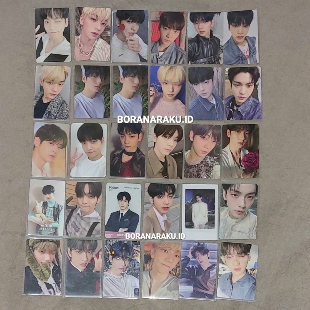 Photocard TXT Soobin Romantic Minisode 2 Thursday's child Minisode 3 Tomorrow Lullaby Ld Freeze You 