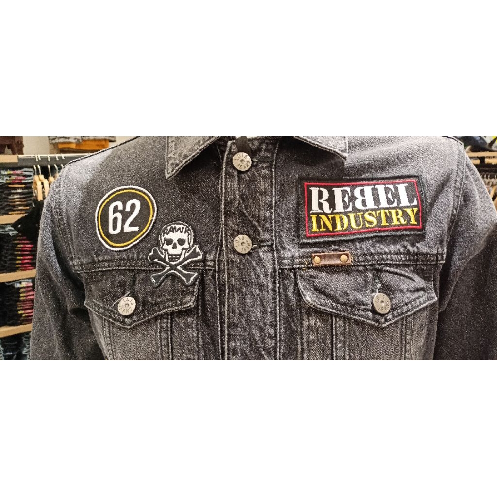 jaket jeans jaket denim lois ori original