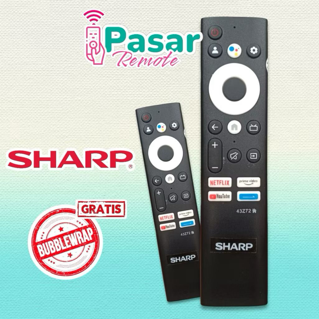 remot remote tv sharp android smart tv