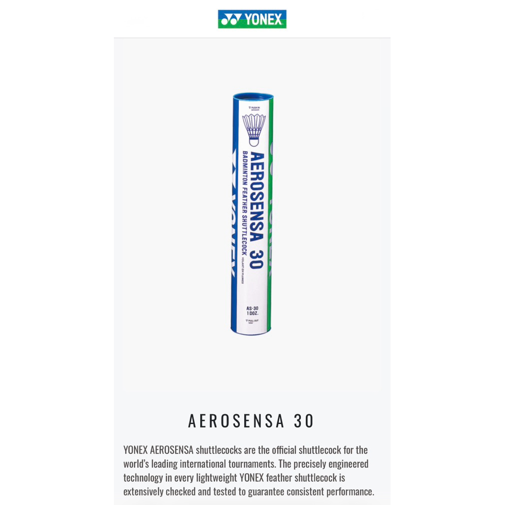 Shuttlecock Yonex Aerosensa 30 Original
