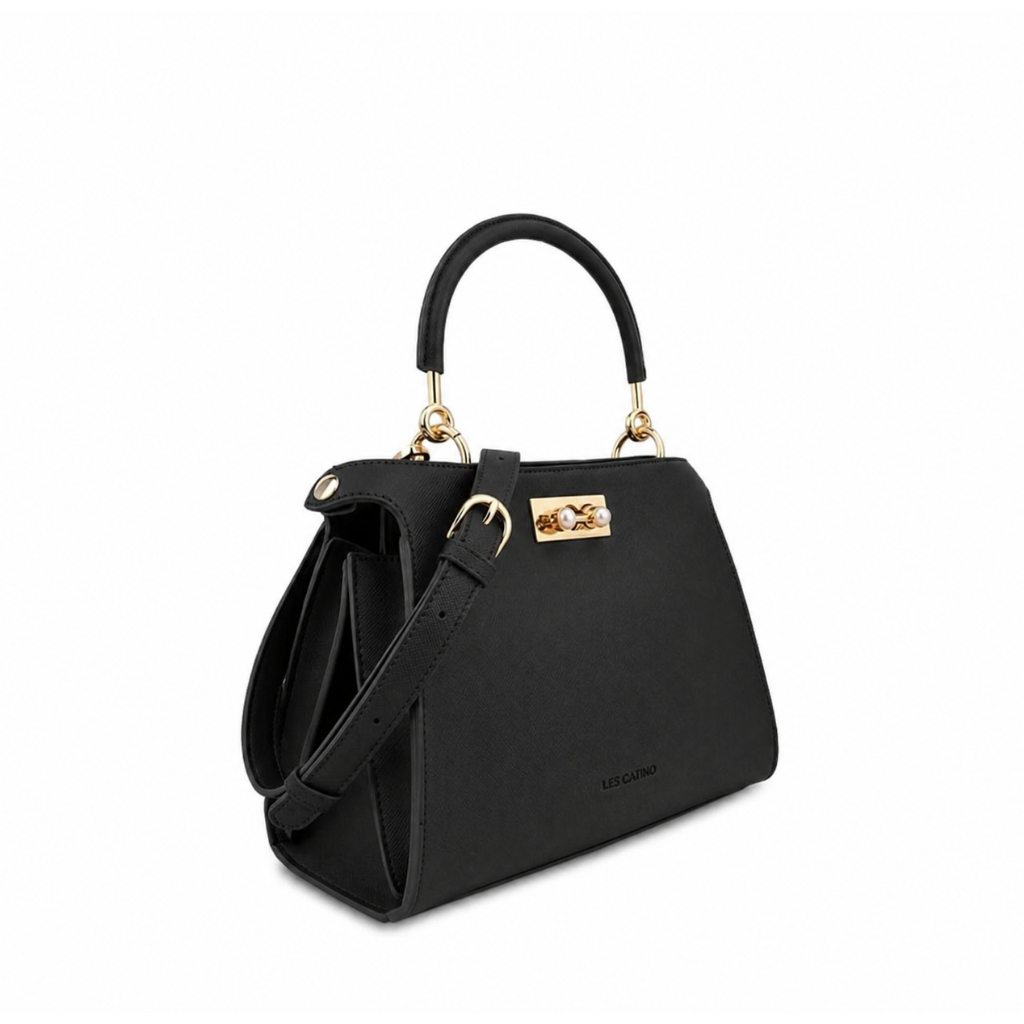 LES CATINO HAZIEL HITAM TAS HANDBAG WANITA