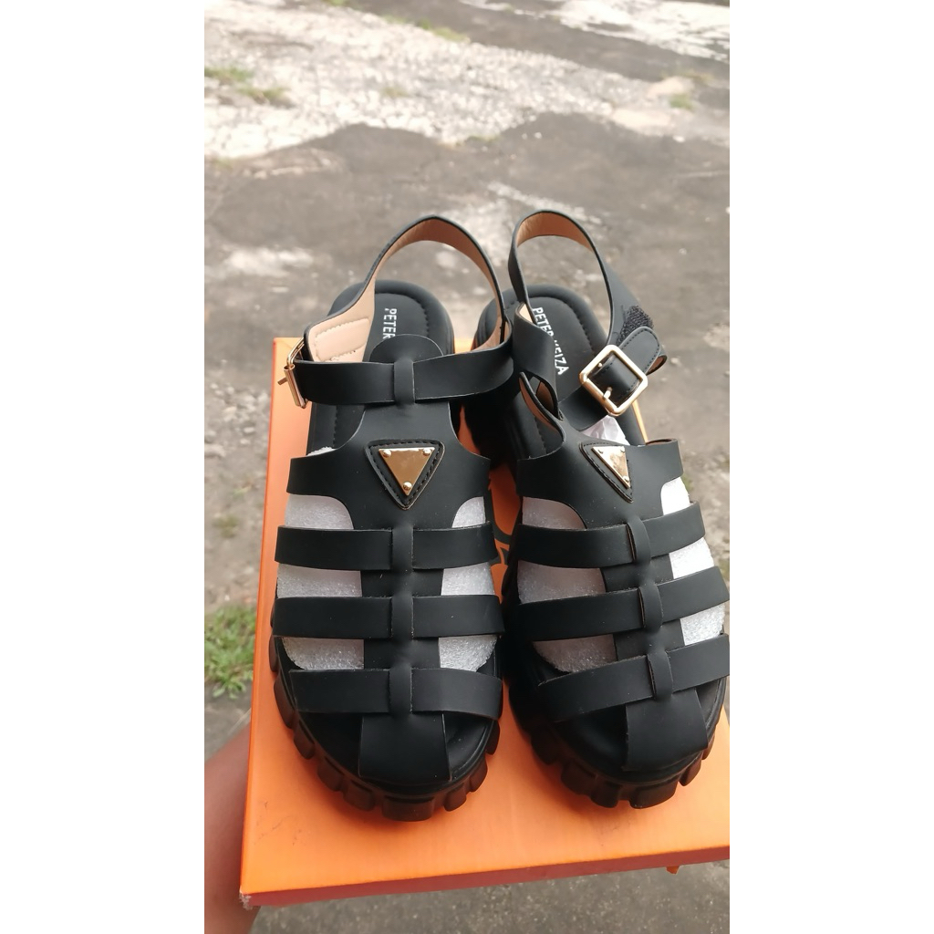 Sepatu Wedges Peter Kezia (Preloved)