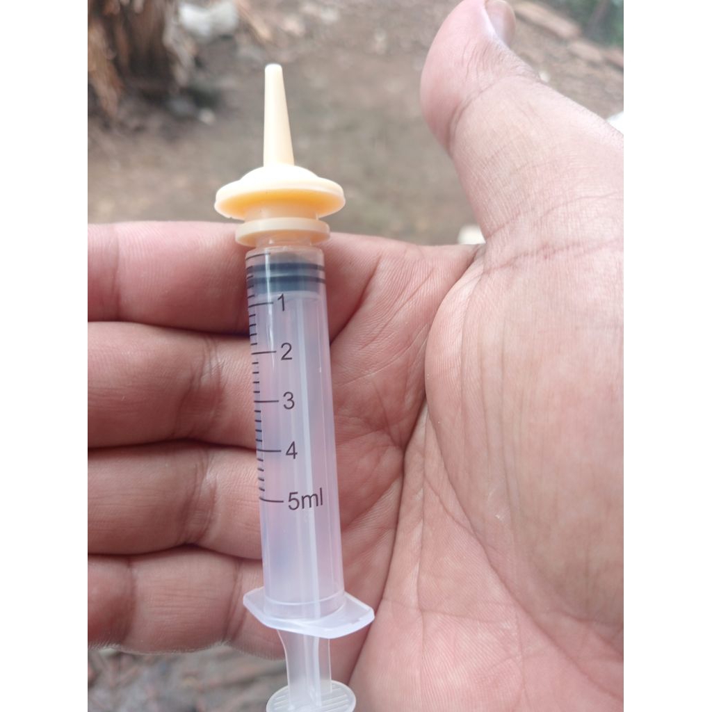 DOT susu bayi kucing baru lahir, spet 5 ml (kucing anjing hamster dan kelinci)