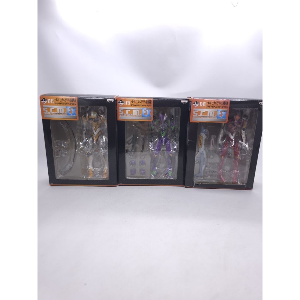 [ori] very rare Ichiban Kuji SCM ex evangelion eva unit 01 02 00
