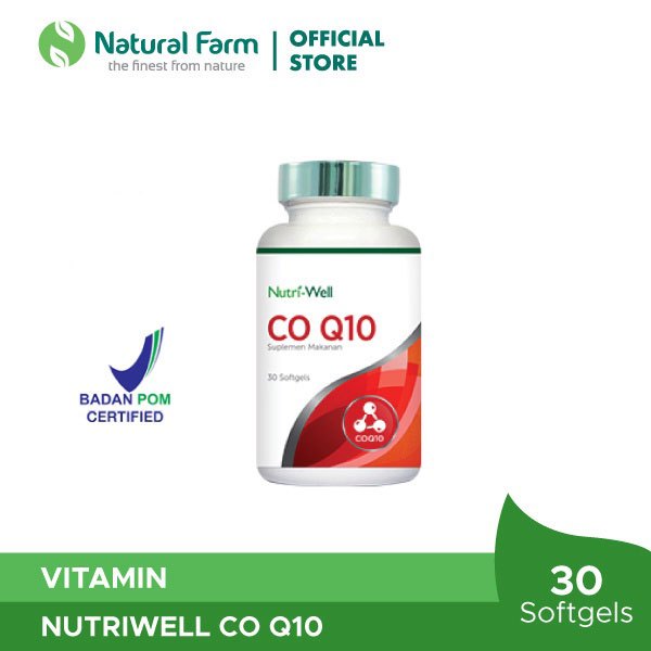 Nutriwell CO Q10 - 30 Softgels