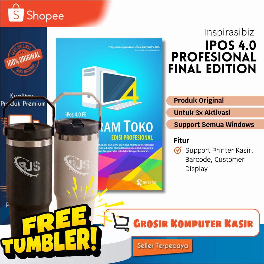 Program Kasir Toko IPOS 4 FE | Program Kasir IPOS 4 FE | Program Kasir Toko Sembako | Program Toko I