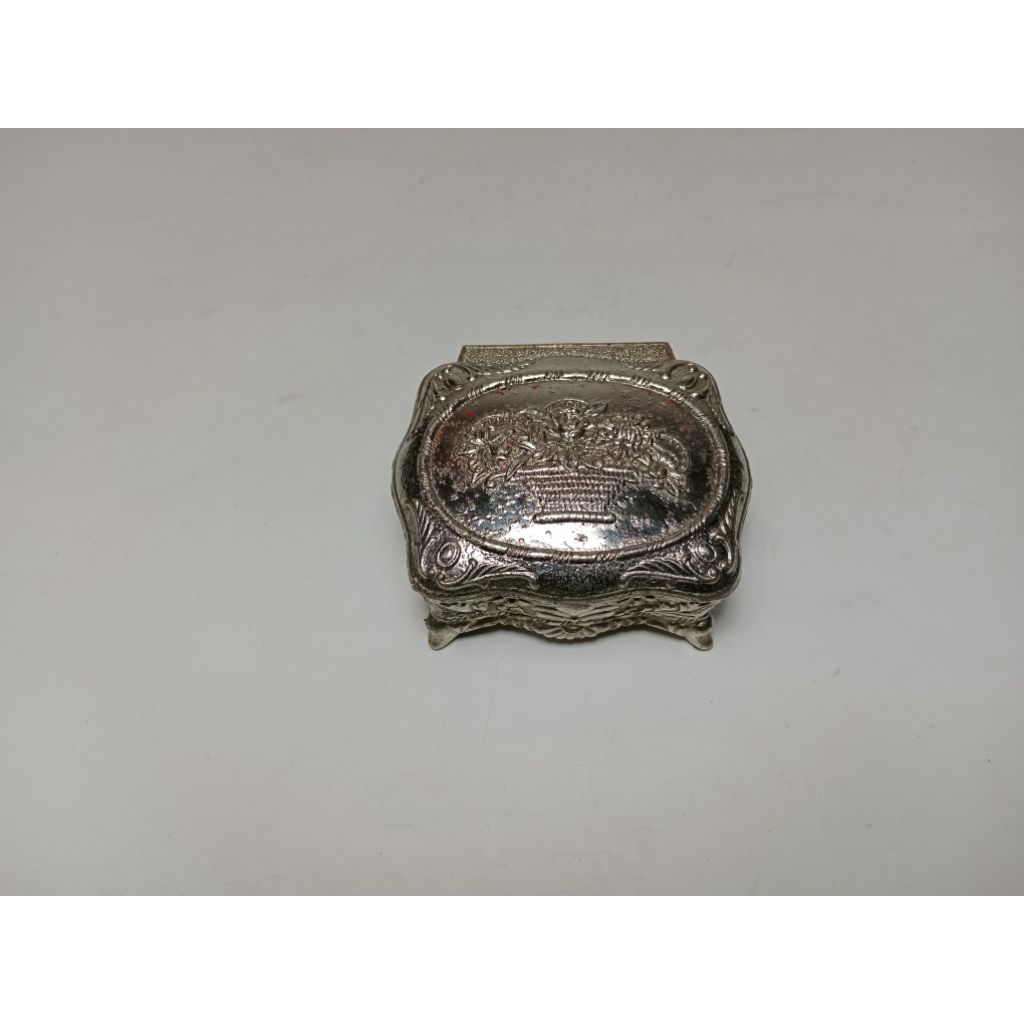 Kotak perhiasan antik kotak perhiasan jadul Vintage Jewelry box
