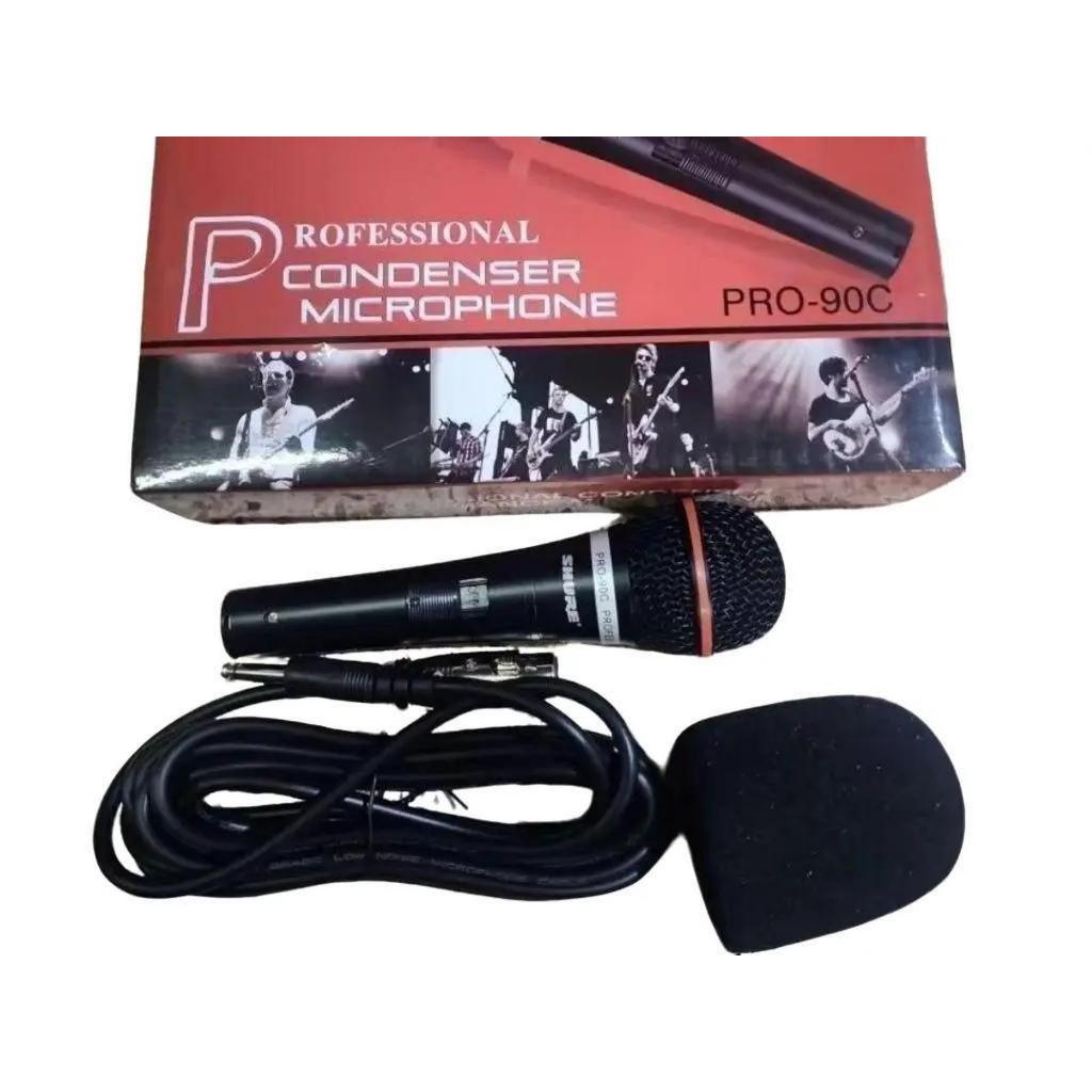 Mic Kabel Shure PRO90C PRO 90C Condenser Paduan Suara Khotbah Upacara