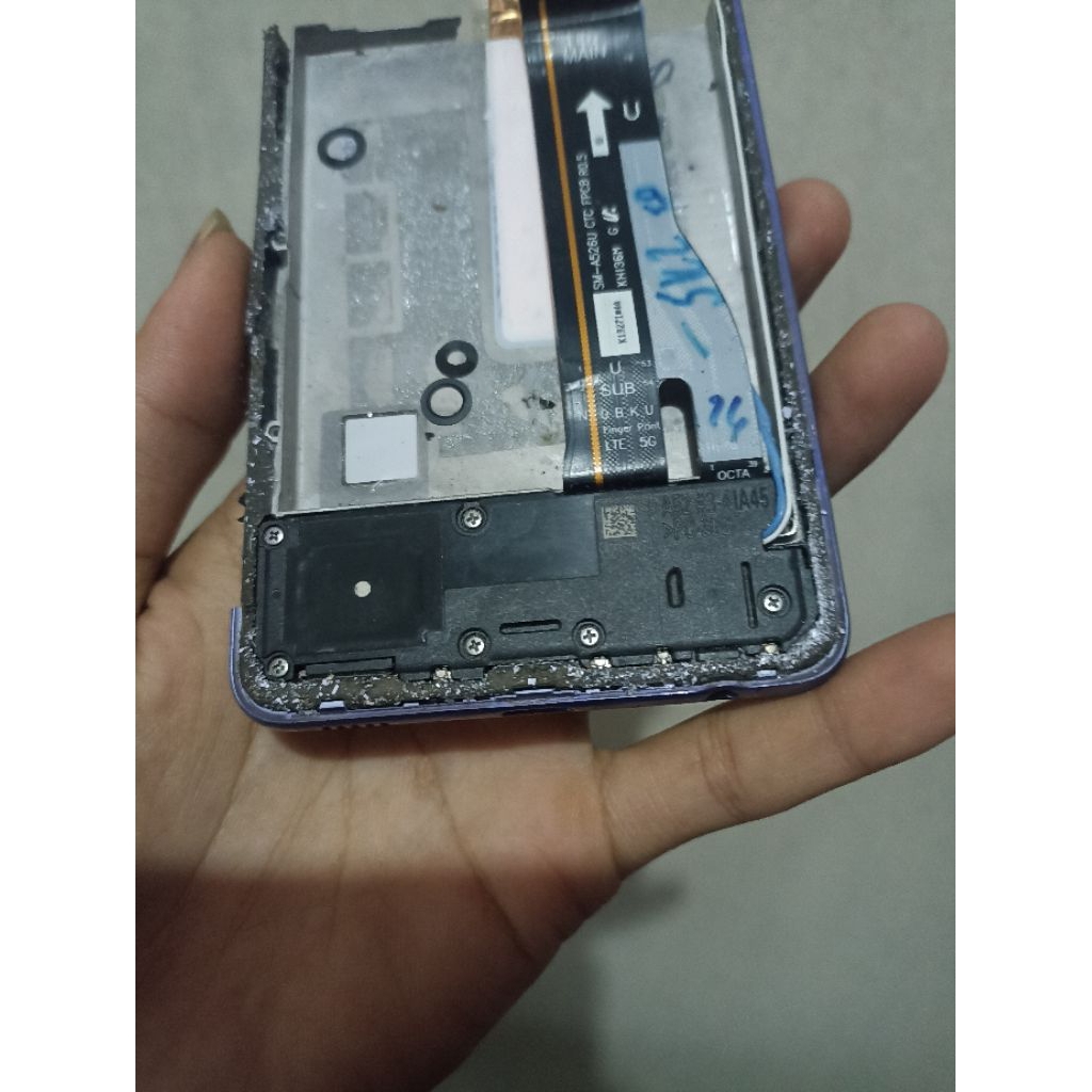 papan cas samsung a52 ori cabutan