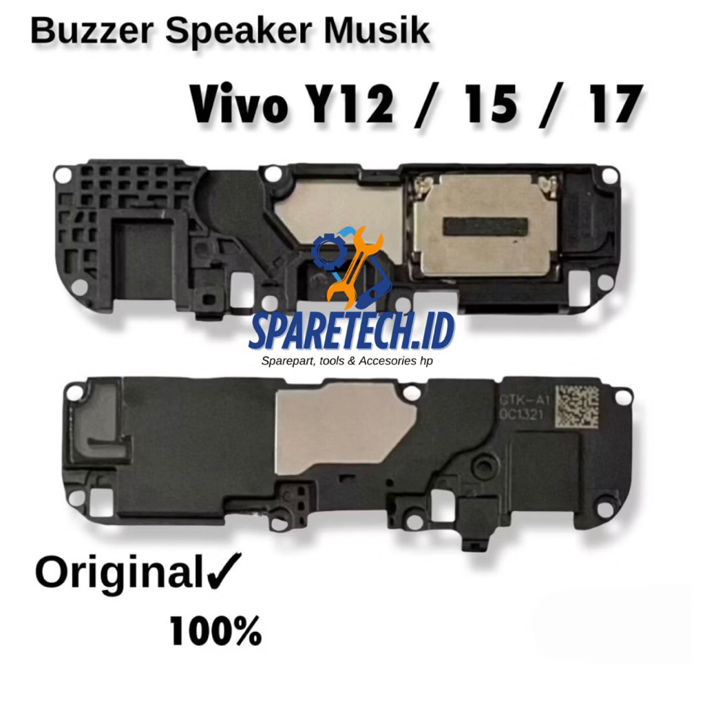 Buzzer Speaker Musik Hp Vivo Y12/ 15/ 17 Original -Speaker Bawah Vivo Y12/ 15/ 17