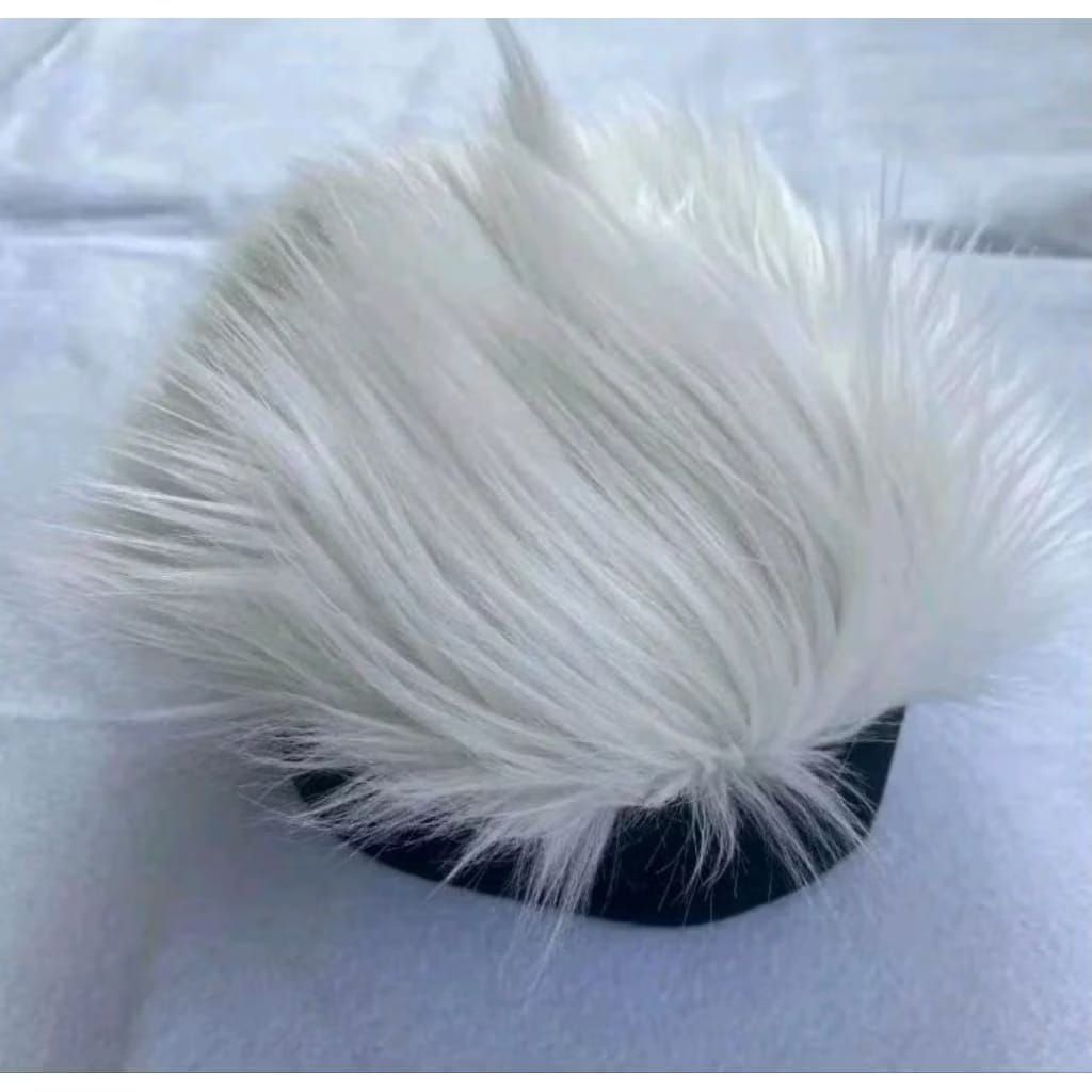 Topi Rambut Palsu Pria Anime Naruto Wig Cosplay Korea PREMIUM | Topi Bulu Viral Unik Lucu Kekinian