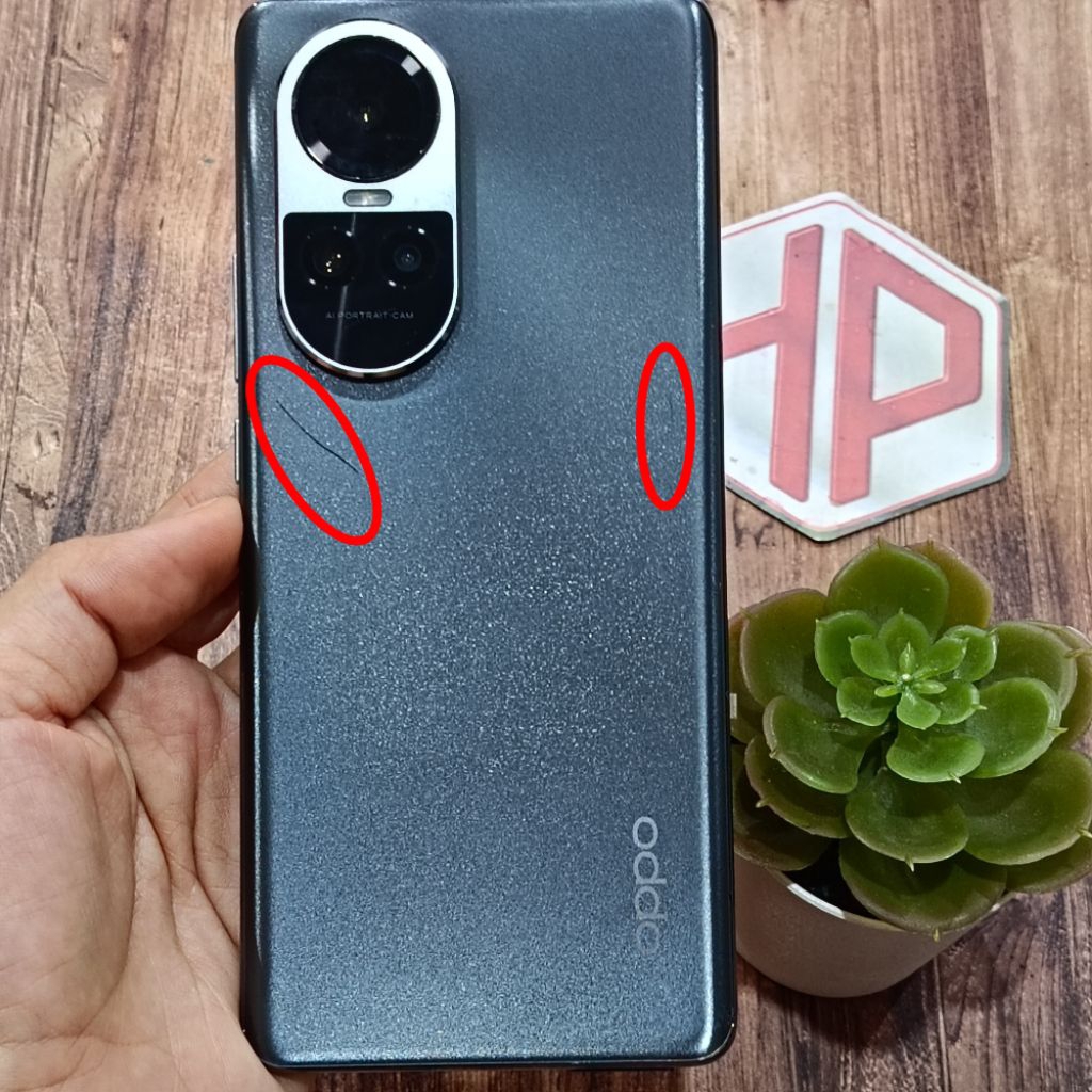 Oppo Reno 10 5G 8/256 GB Garansi Resmi Indonesia Second Bekas Original (Baca Deskripsi)