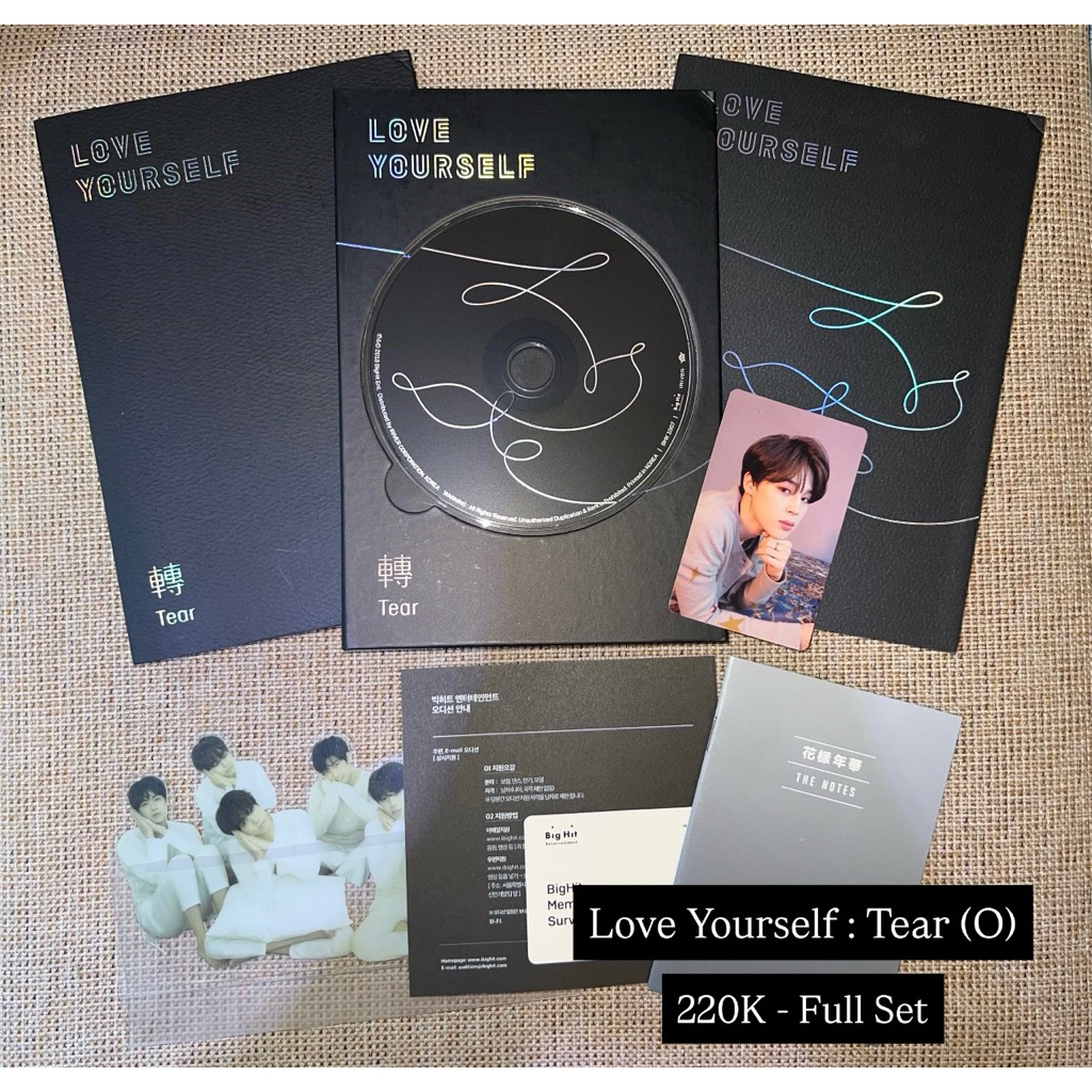 Preloved BTS Album Love Yourself : Tear (O)