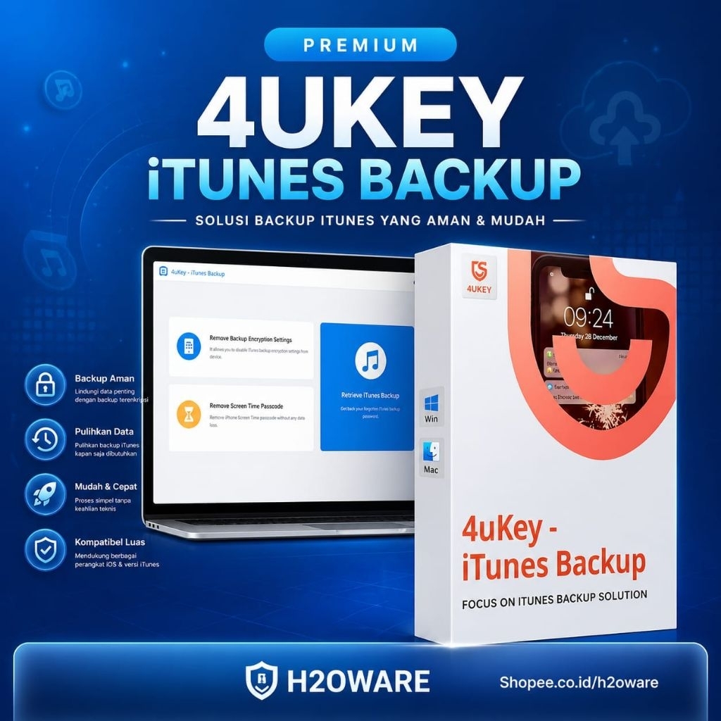 TENORSHARE 4UKEY iTUNES BACKUP FULL VERSION - PC WINDOWS