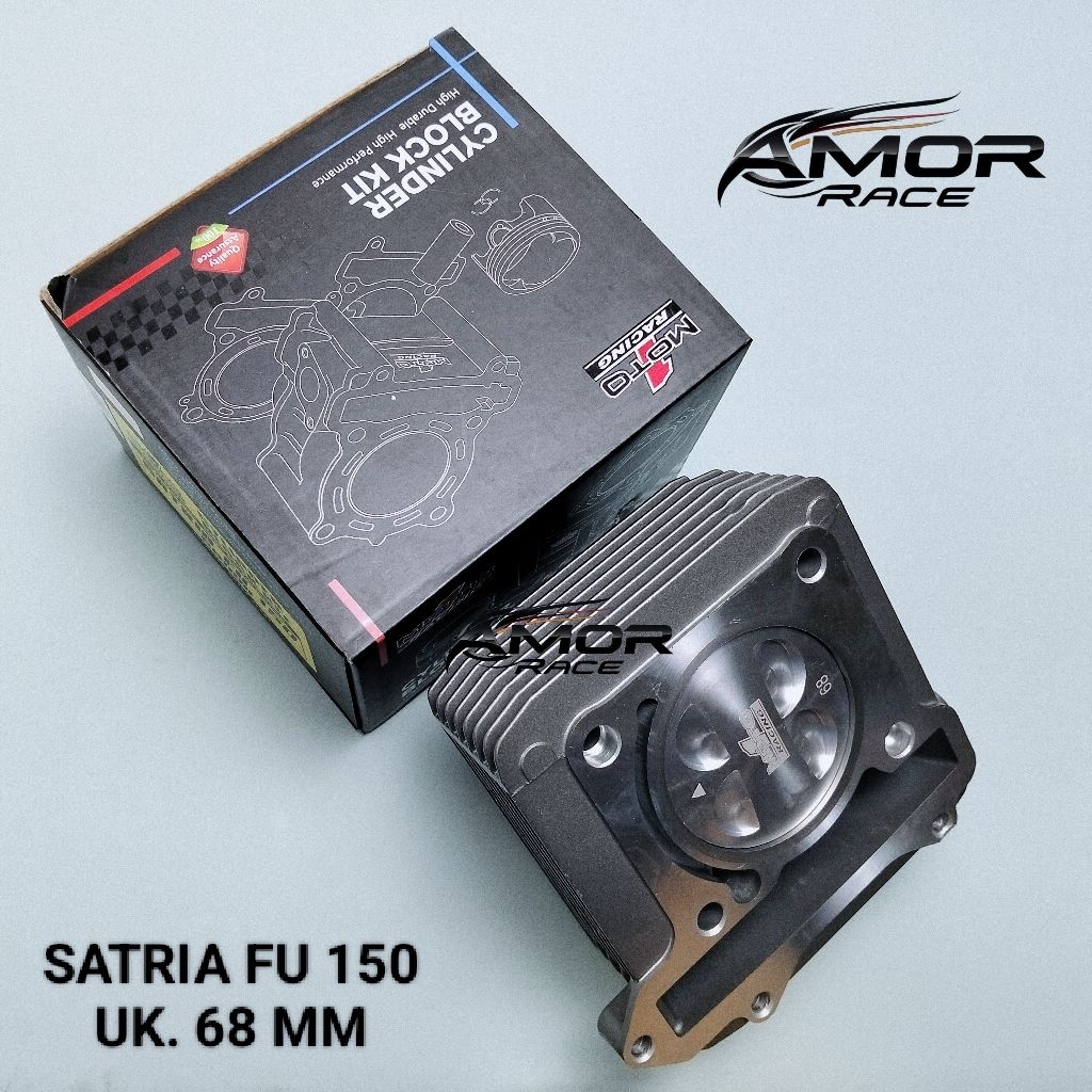 BLOK SEHER MOTO 1 SATRIA FU 150 UK. 68MM BLOK CASTING PISTON CASTING