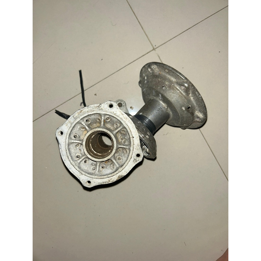 tromol belakang yz 85 ori + tromol depan klx ori