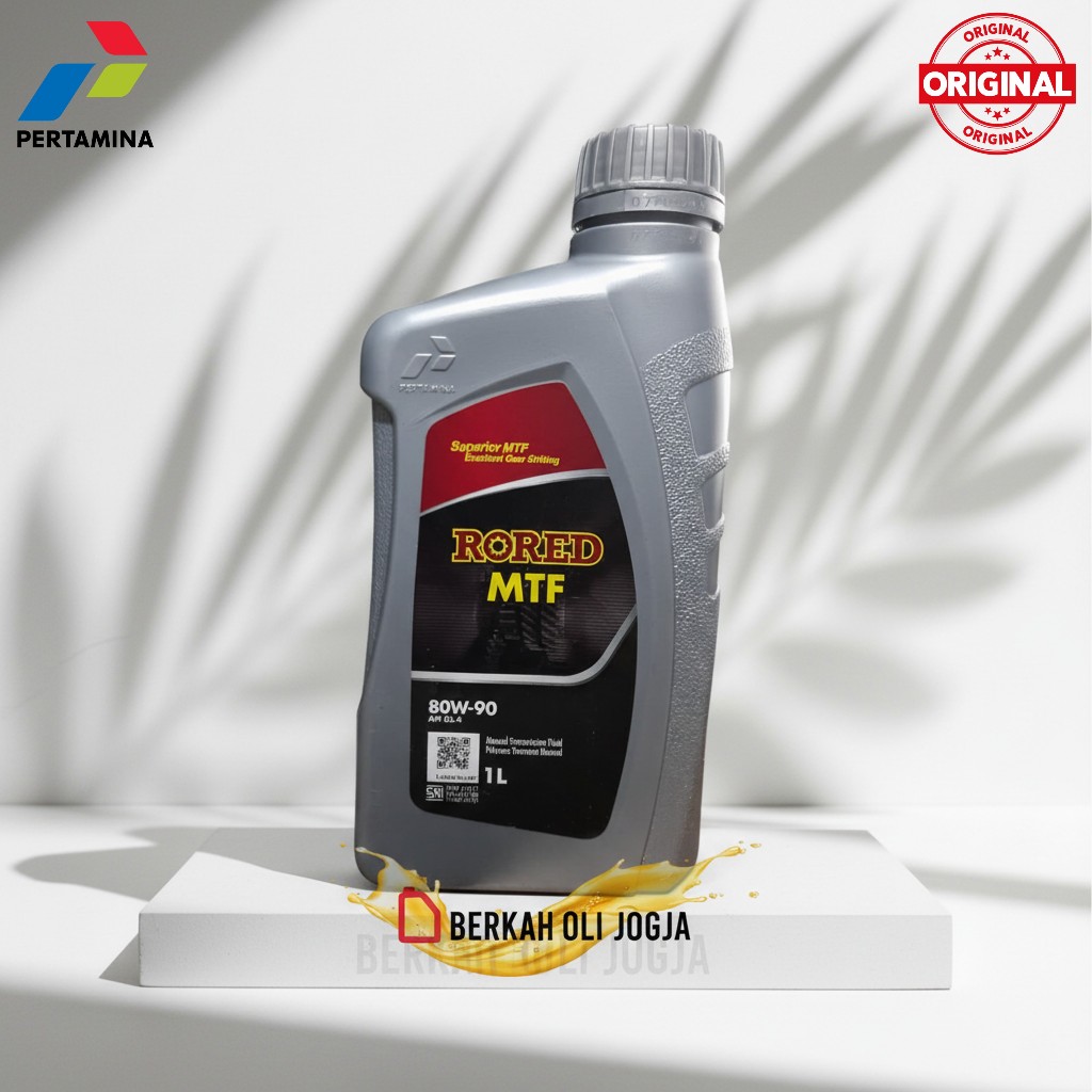 Pertamina Rored MTF 80W-90 API GL-4 | Oli Transmisi Manual 1L Original Bergaransi