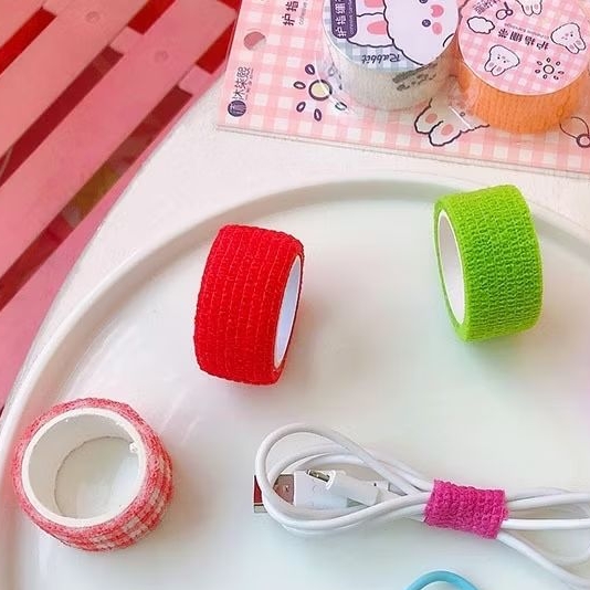 Pelindung Jari Perban Selotip Finger Protective Tape Hand Wrist Cohesive Bandage Aesthetic Lem Lakba