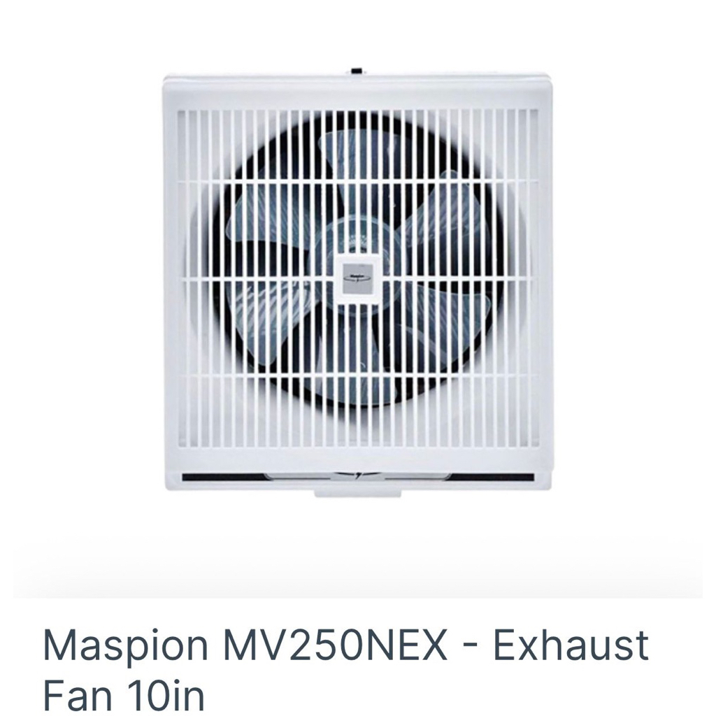 EXHAUS FAN MASPION MV250NEX EXHAUS FAN 10IN