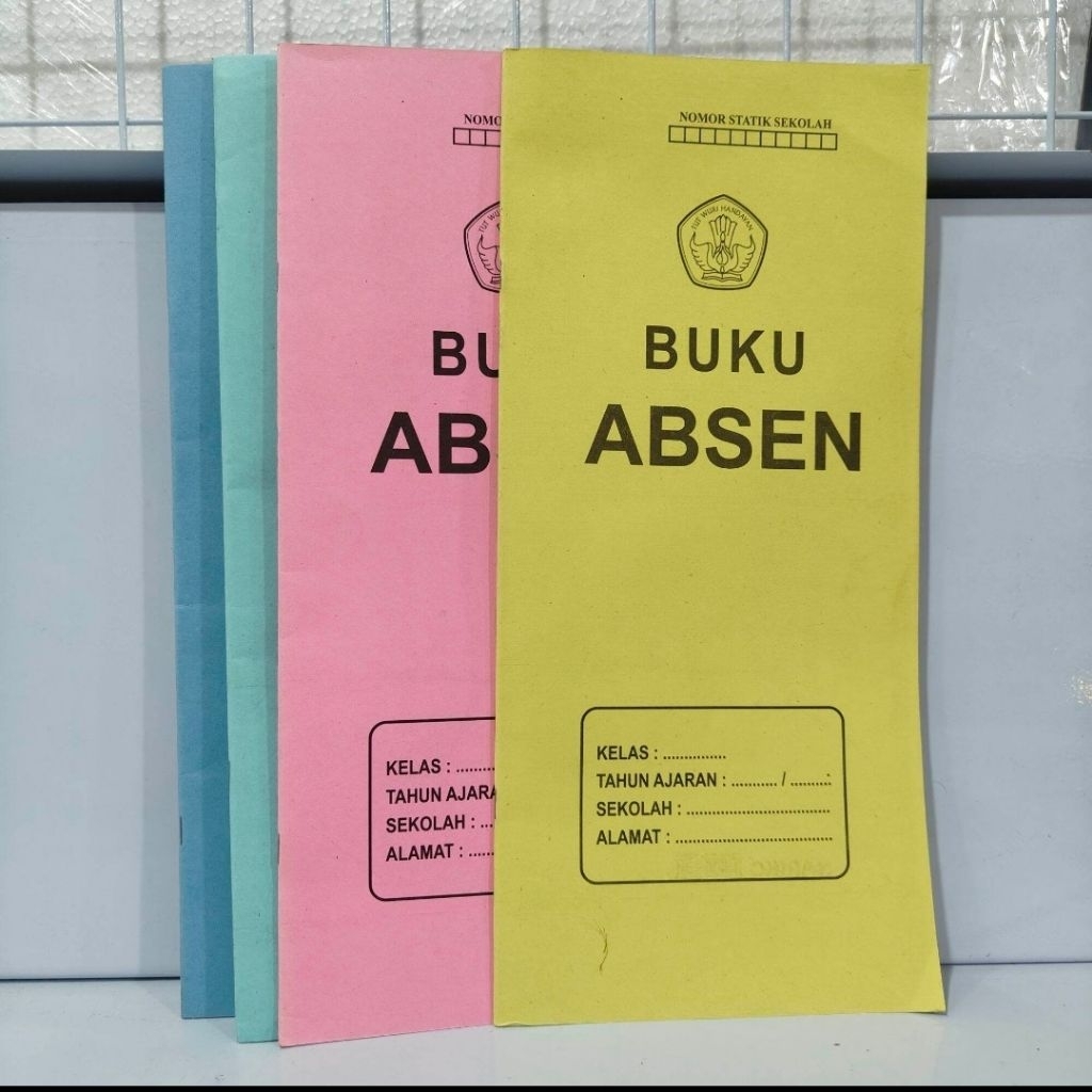 Buku Absen Siswa Buku Absensi Daftar Hadir