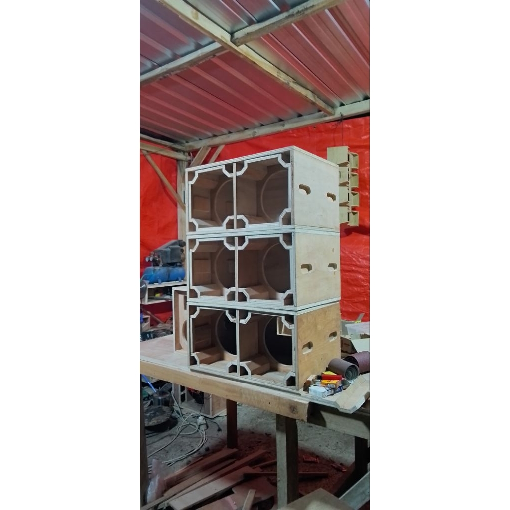 box speaker 8inch dobel