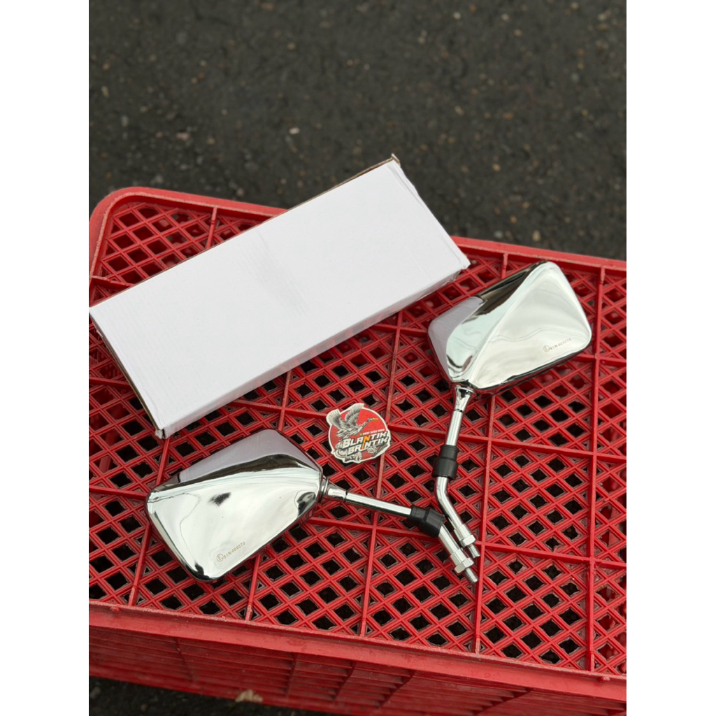 Spion Sepion CB400 Detail Original Cocok Buat GL100 79 Style / CB PSP Kaca Spion Rearview Mirror Hon