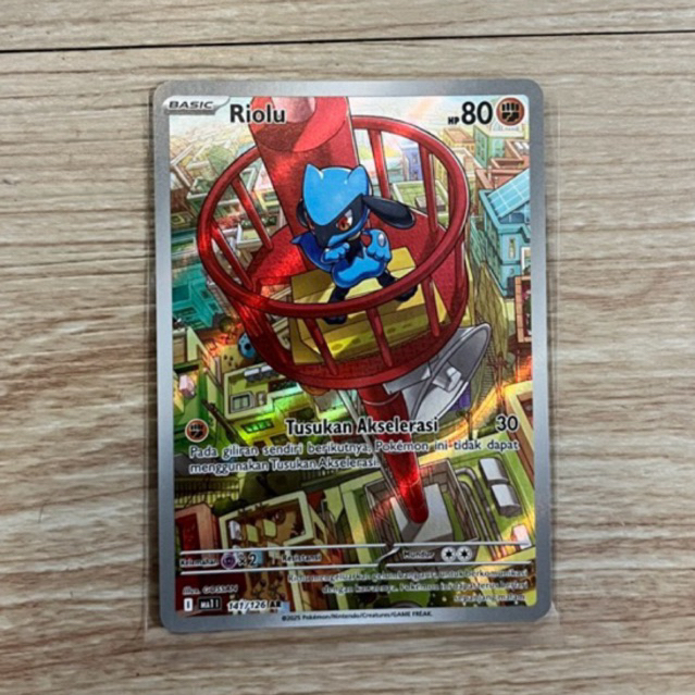 Pokemon Card Indonesia | Riolu 141/126 AR
