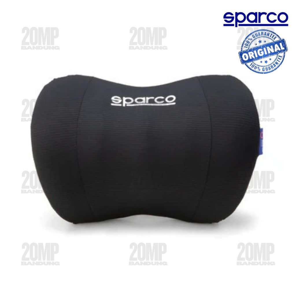Bantal Leher Kursi Mobil Spandex Sparco HEAD PILLOW SPNDX