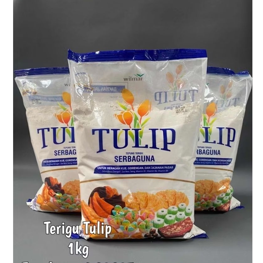 Terigu Tulip 1 Kg. Terigu 1 kg. terigu tulip