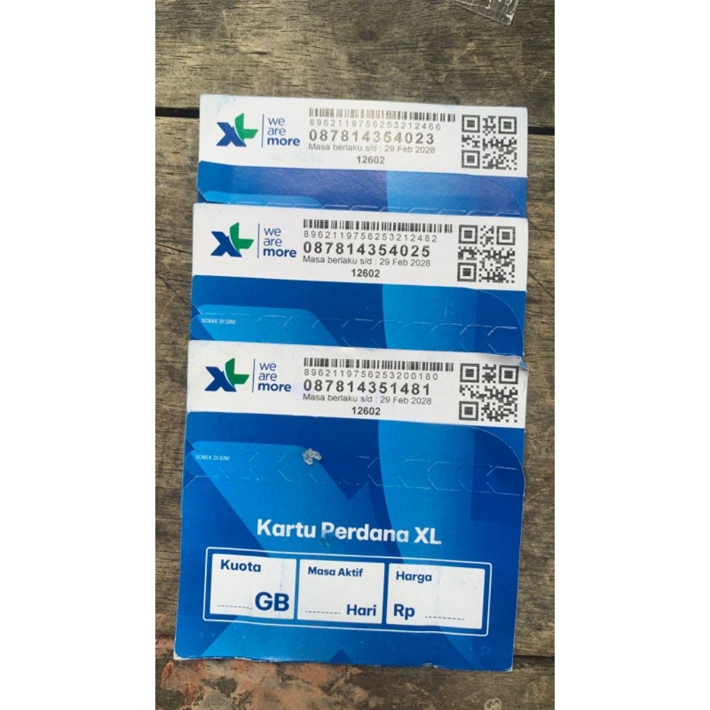 XL Kuota Nasional 3GB 30 Hari