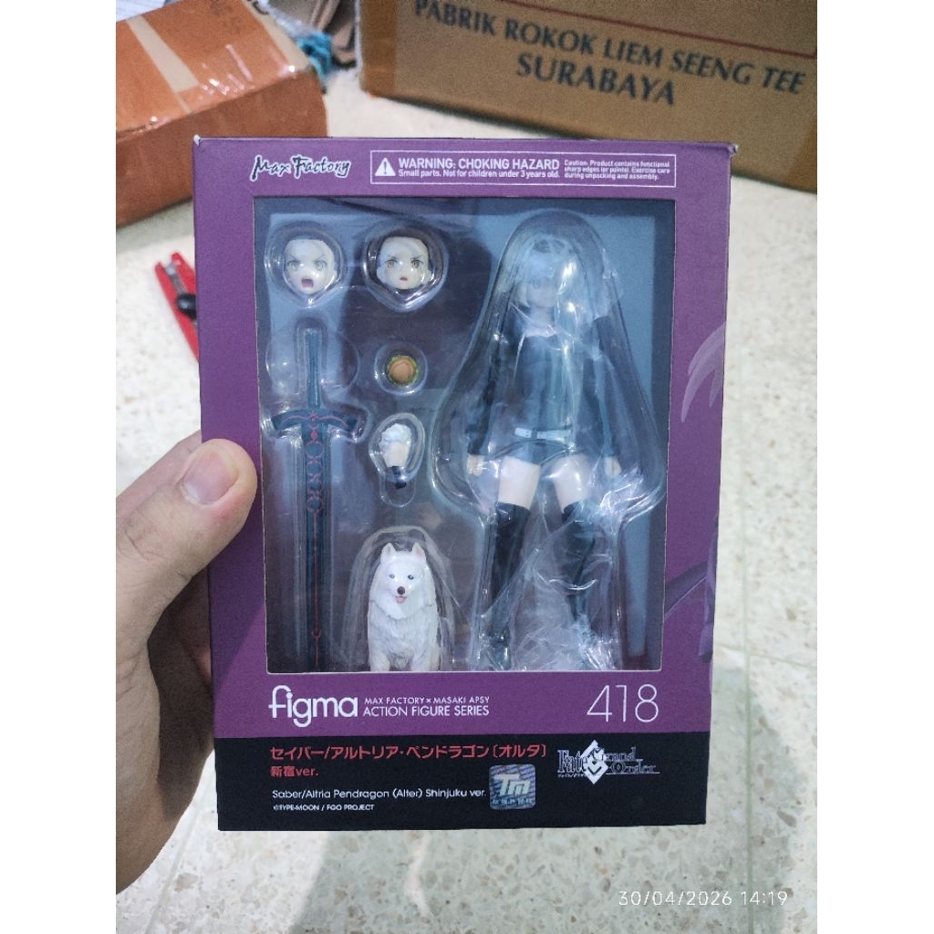 Figma Saber Altria Pendragon Alter Shinjuku Version Ori