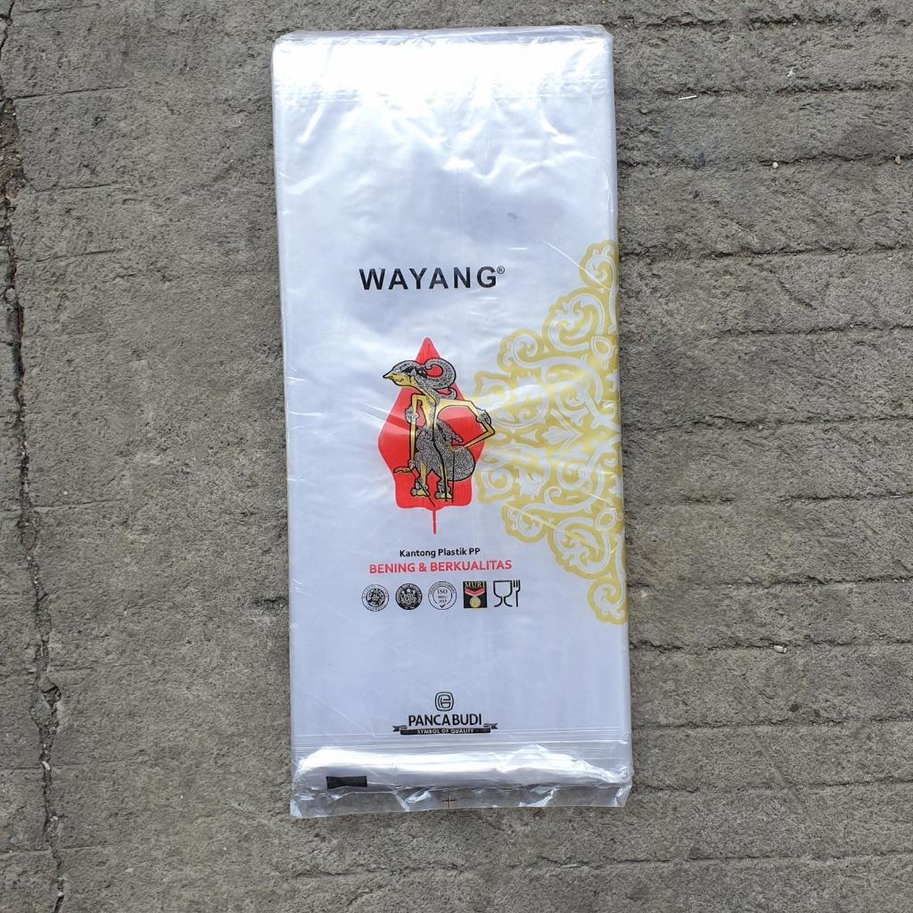 Plastik PP Bening Plastik PP Tebal 03 Uk 12 x 25 Isi 4 Pack Wayang Plastik Bening PP Wayang ukuran 1