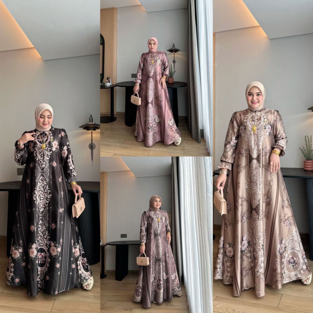 Cherish dress gamis terbaru ORI by Irna
