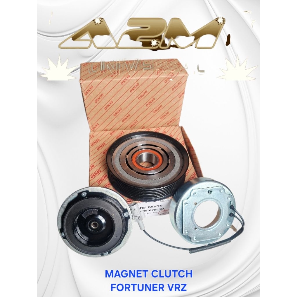 MAGNET CLUTCH PULLY PULI PULLEY KOMPRESOR AC MOBIL FORTUNER VRZ