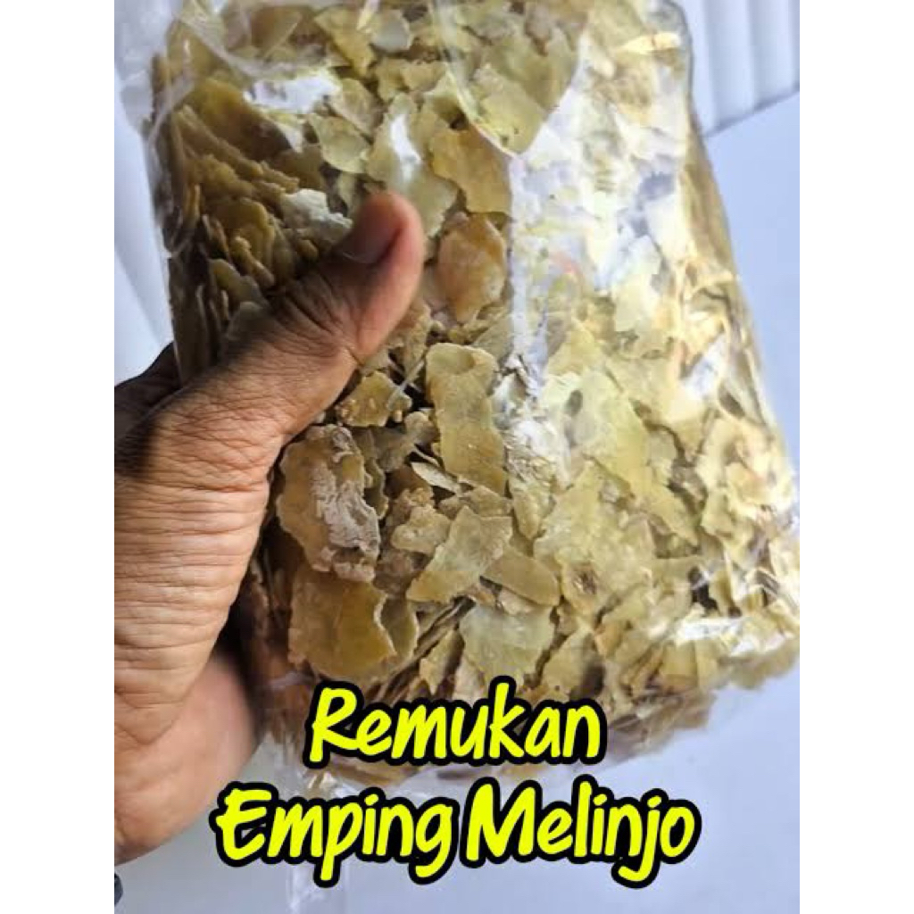 EMPING REMUKAN MELINJO MENTAH 500 gram siap goreng