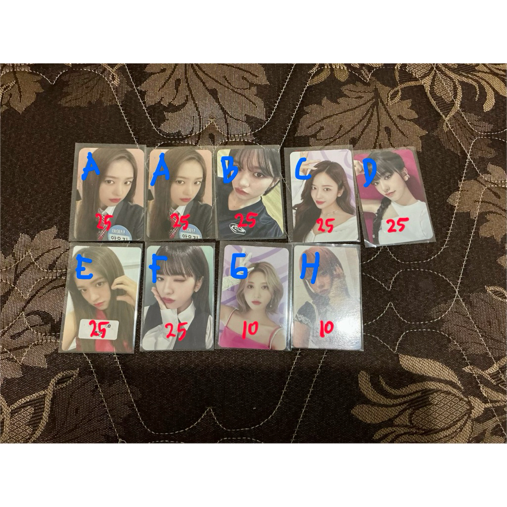 CLEARENCE SELL PC YUJIN LIZ LEESEO HANNI IVE NEWJEANS MURCE OFFICIAL