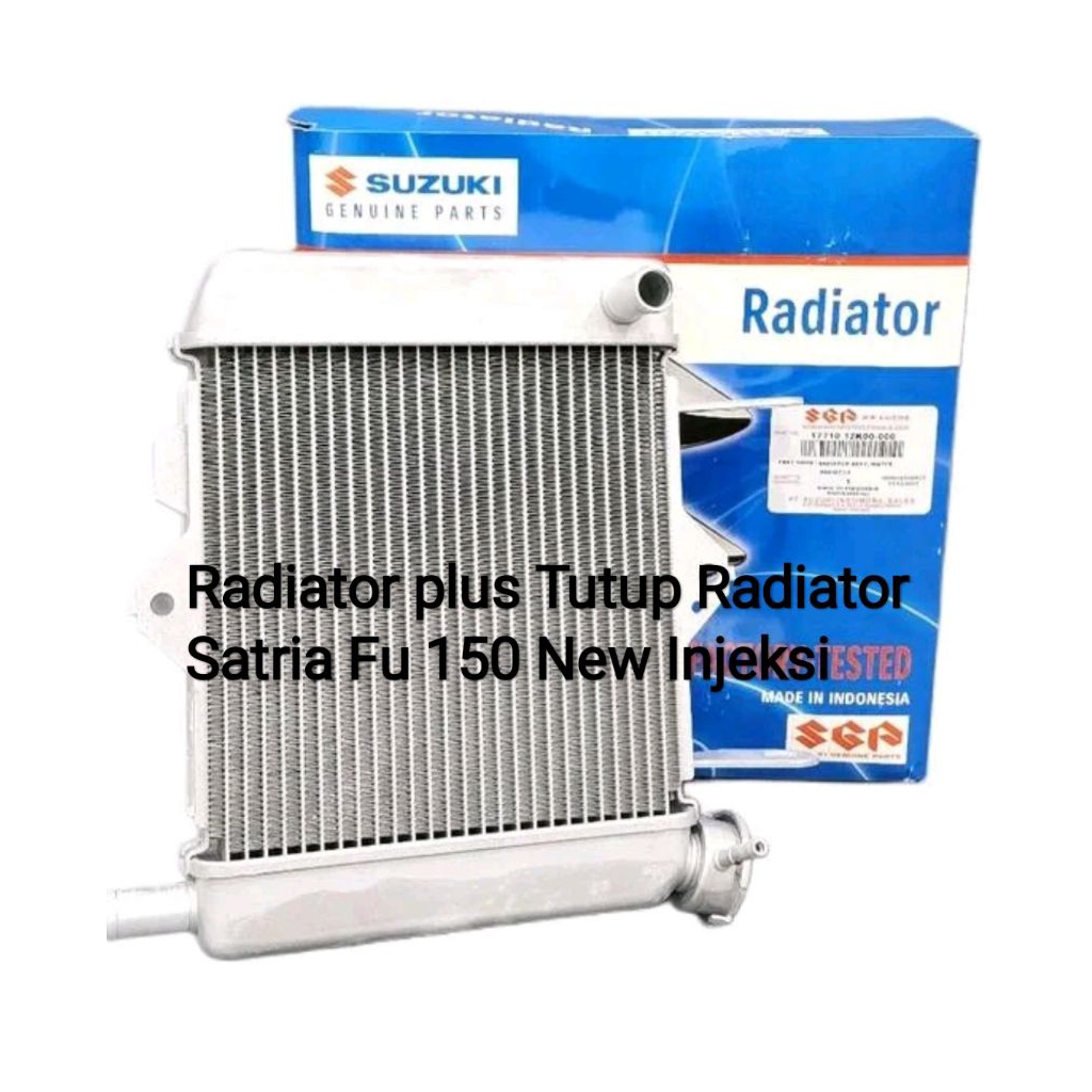 Radiator + Tutup Radiator Satria Fu 150 New Injeksi