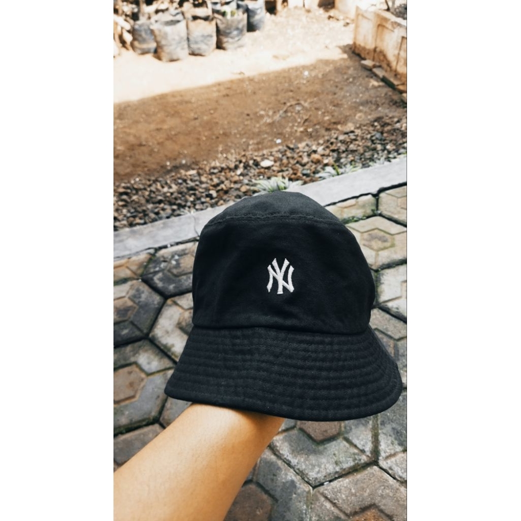 topi bucket buket mlb eider original
